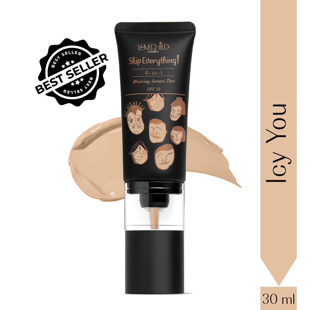 Icy You- Skip Everything Blurring Serum Skin Tint  4-in-1 Benefits