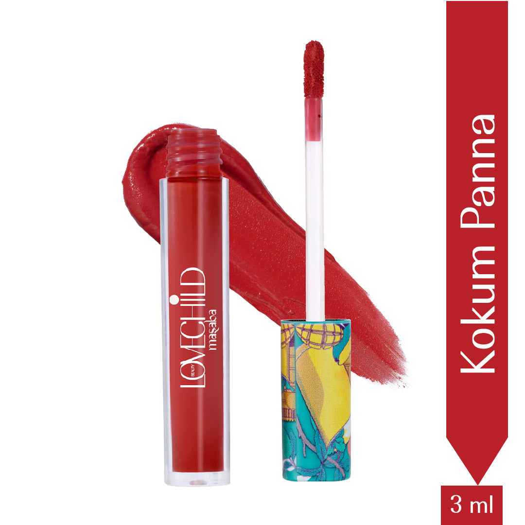 Kokum Panna- Mamma mia! Lush-Matte Lip Crème  (Red) Intense Hydration