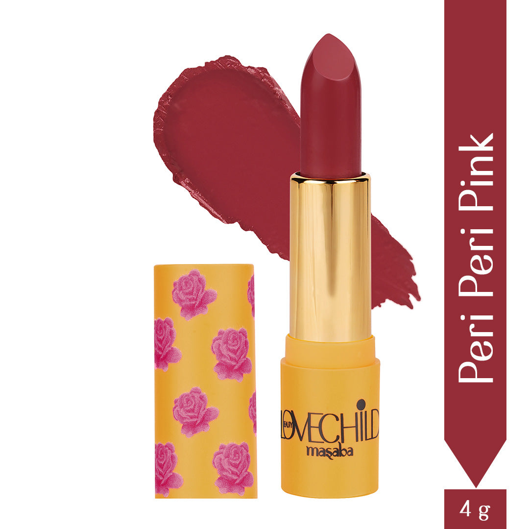 Peri Peri Pink- Rani Core Luxe Matte Lipstick  (Warm Pink) Velvet Matte Finish