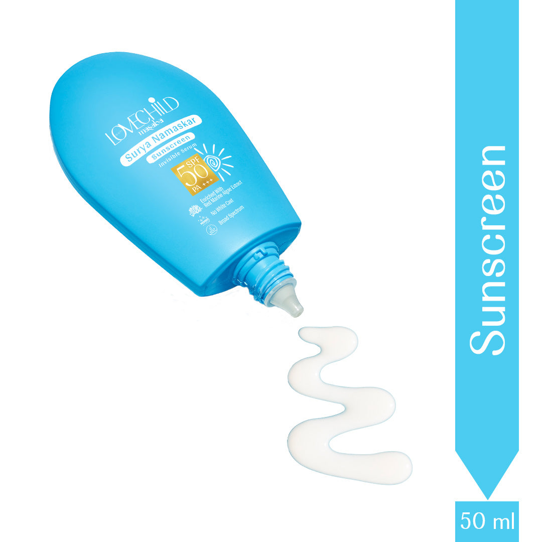 Surya Namaskar Sunscreen Invisible Serum, SPF 50 PA+++