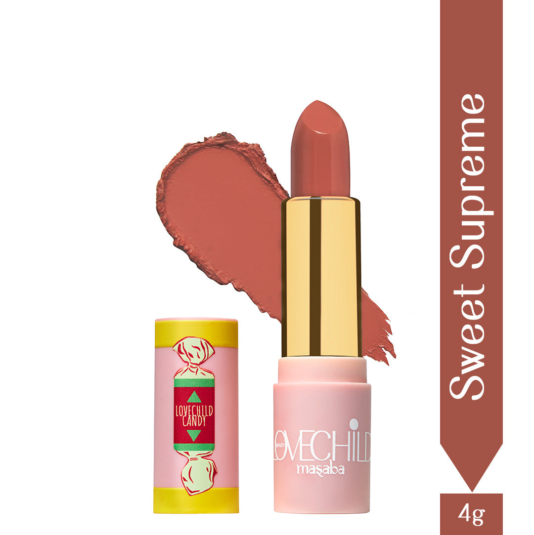 Sweet Supreme- Luxe-Matte Lipstick  (Nude Pink) Velvet Matte Finish