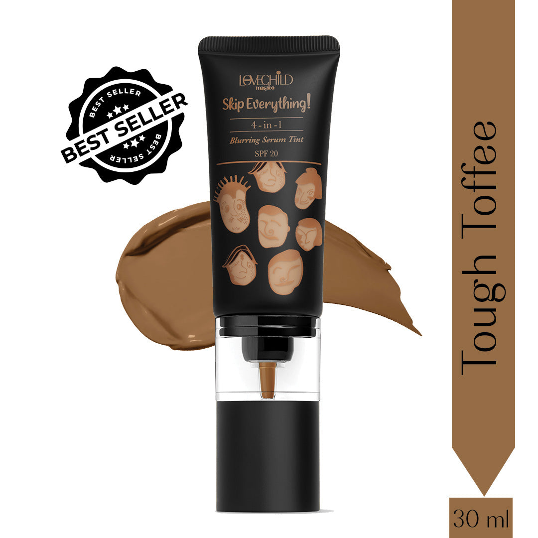 Tough Toffee- Skip Everything Blurring Serum Skin Tint  4-in-1 Benefits