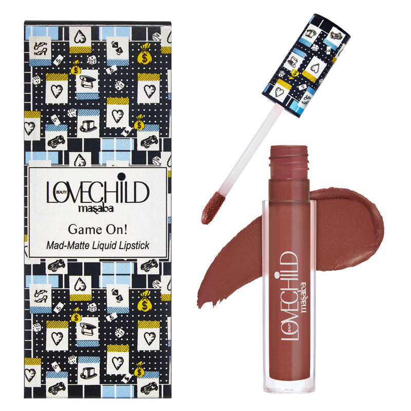LoveChild Masaba - No Rules | Transfer-proof Choco Plum Liquid Lipstick, 5ml