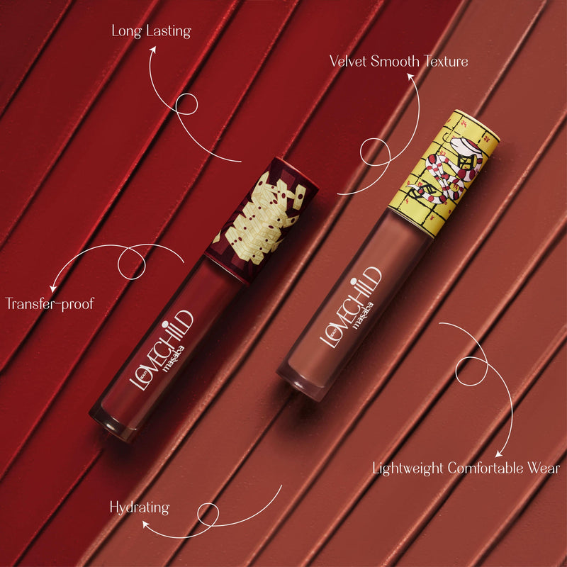 LoveChild 'Bonus' (Rustic Orange) Mad-Matte Liquid Lipstick