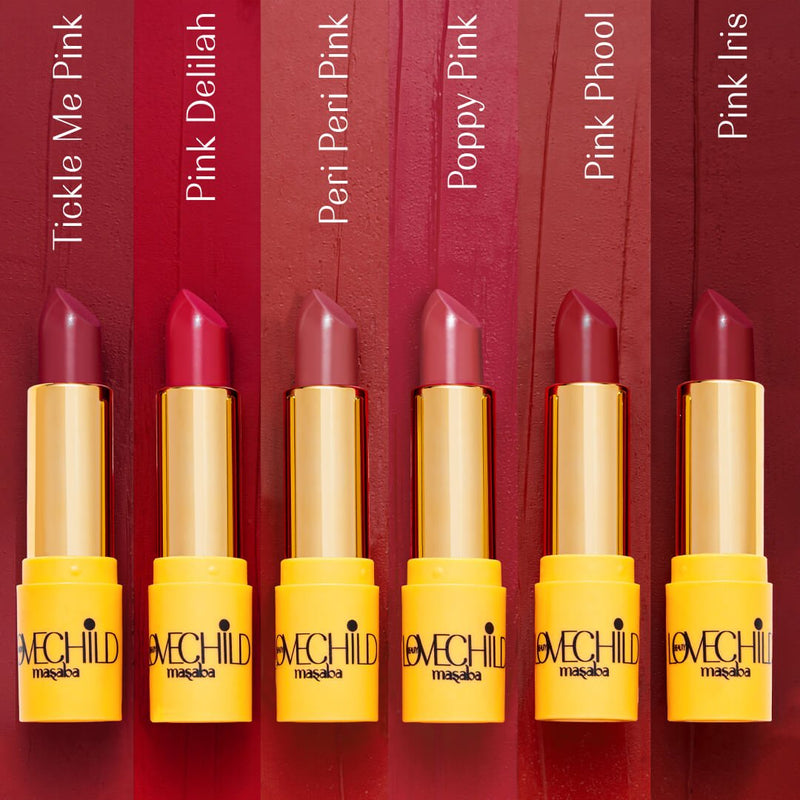 Lovechild Masaba - Rani Core Luxe Matte Lipstick Peri-Peri Pink