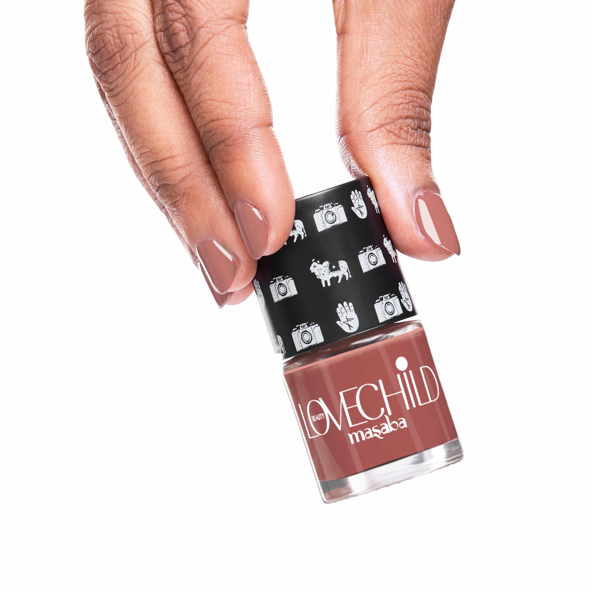 LoveChild Masaba -  Din-Raat | Breathable Nude Glossy Nail Paint, 8ml