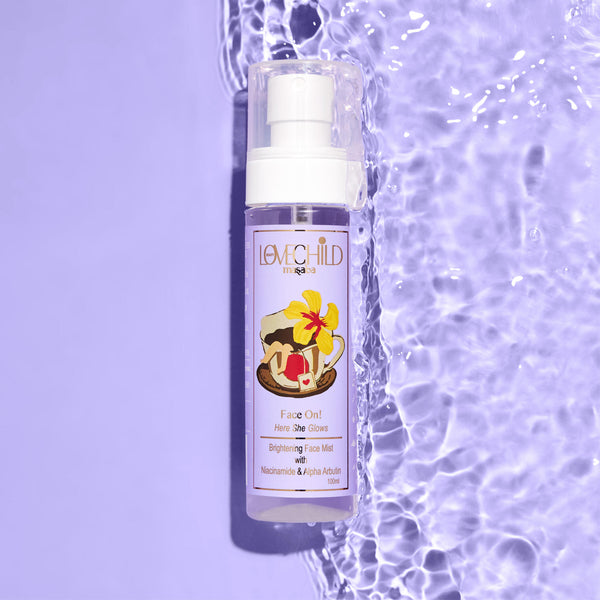 Face On! - Here She Glows! - Brightening Face Mist (100ml)