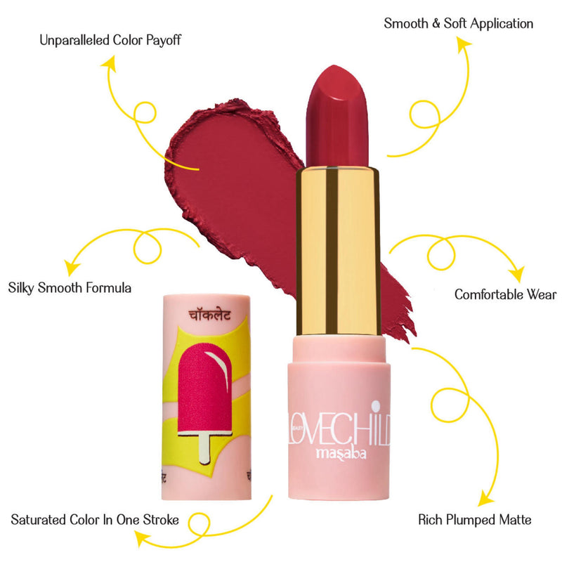LoveChild 'Hot Pop' (Deep Pink) Luxe-Matte Lipstick