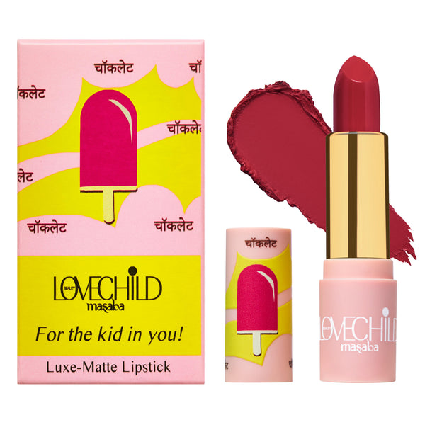 LoveChild Masaba - Hot Pop | Deep Pink Bullet Lipstick, 4g
