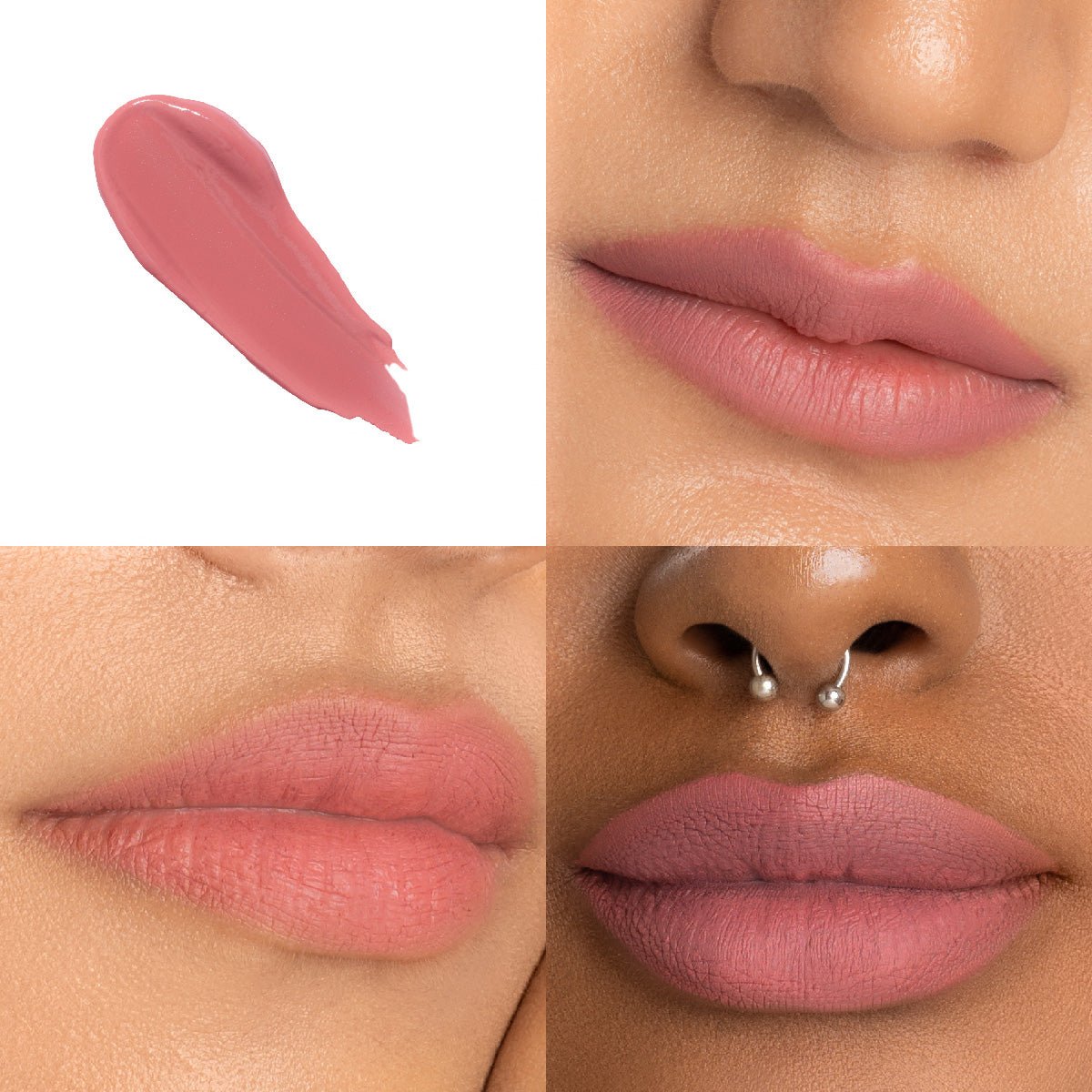 Meetha Jaljeera- Mamma mia! Lush-Matte Lip Crème  (Mauve Pink) Intense Hydration