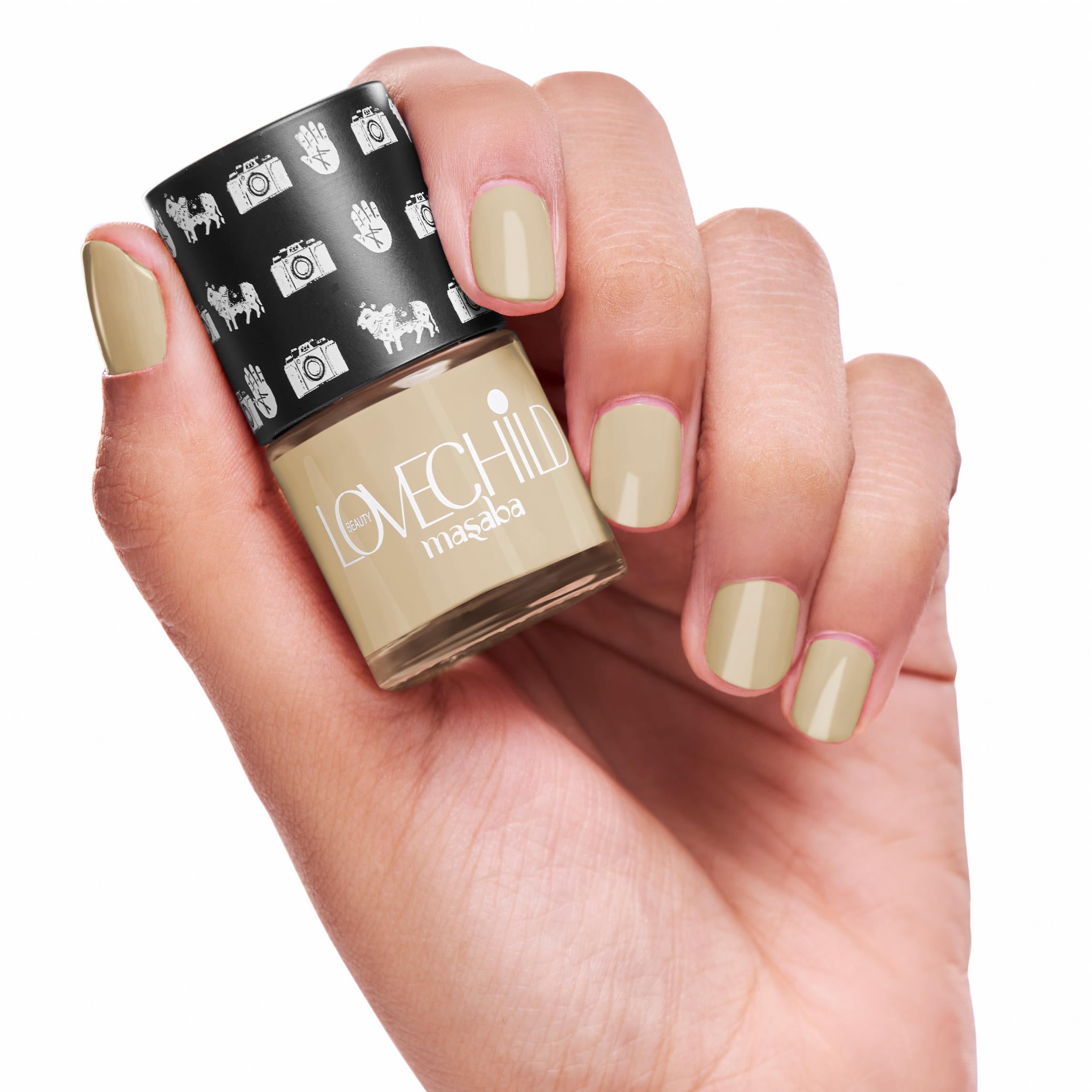 LoveChild Masaba -  Safar | Breathable Pista Green Glossy Nail Paint, 8ml