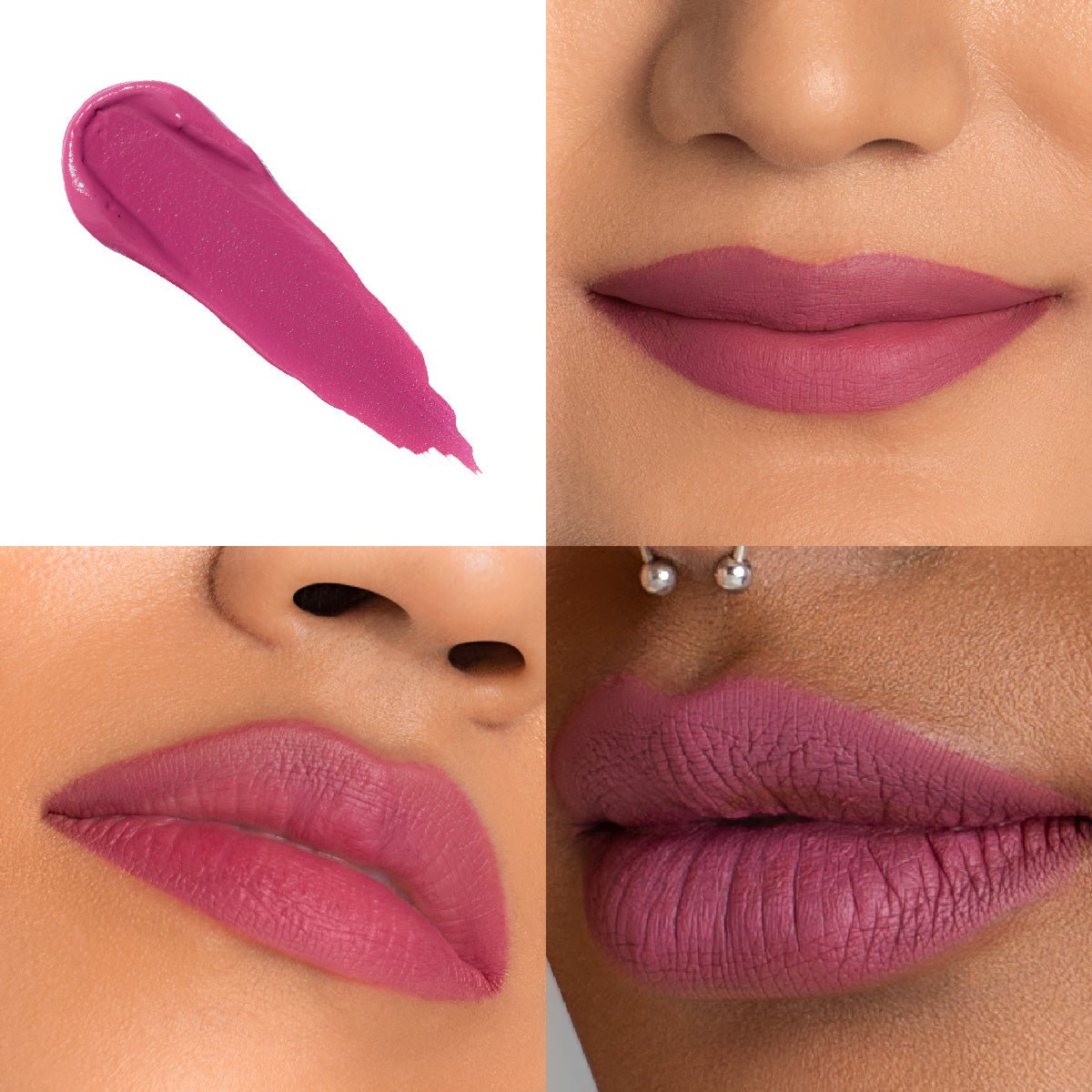 Jamun Cooler- Mamma mia! Lush-Matte Lip Crème  (Plum) Intense Hydration