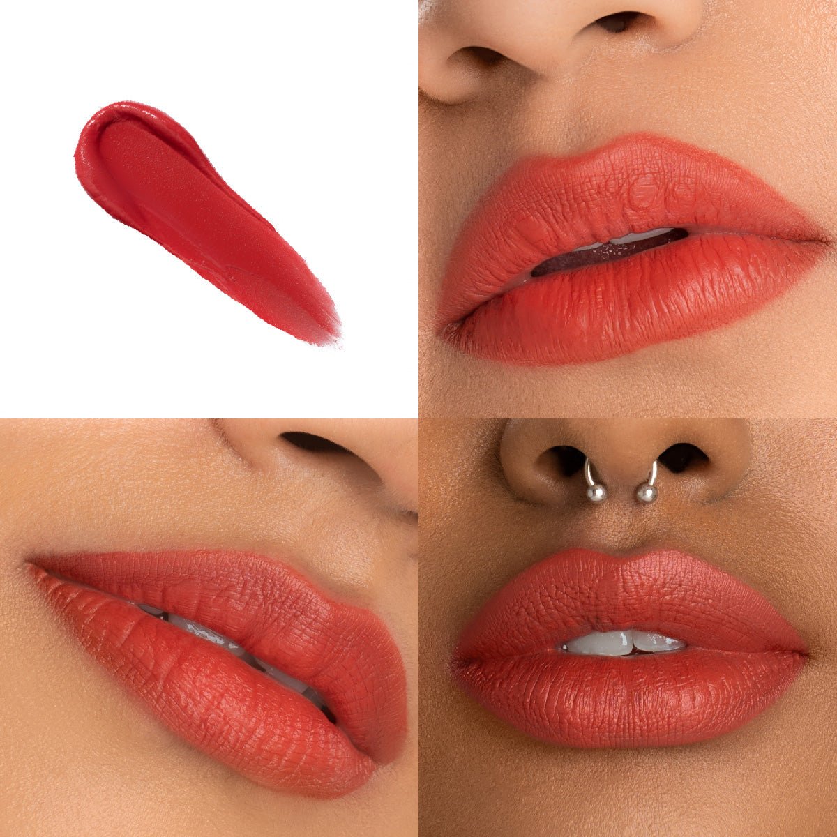 Kokum Panna- Mamma mia! Lush-Matte Lip Crème  (Red) Intense Hydration