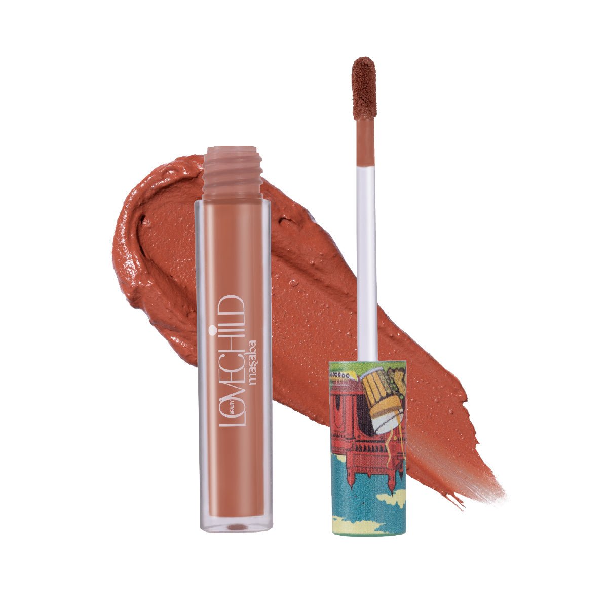 Buy Nude Brown Lip Cream Online - LoveChild Masaba