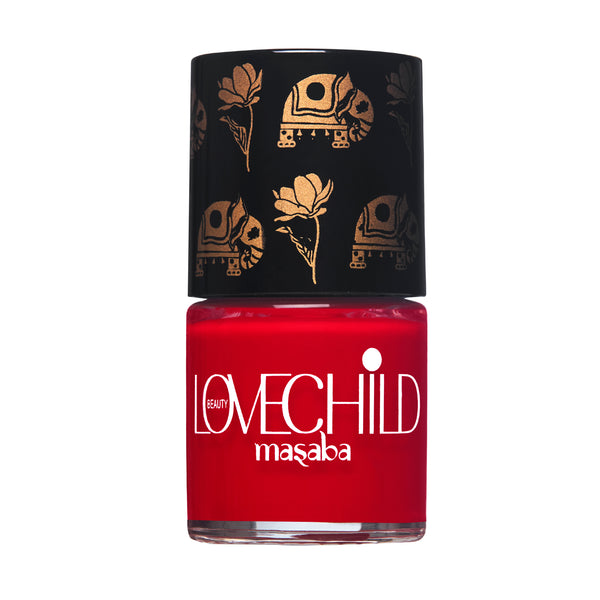 LoveChild Masaba - Banno | Red Shimmer Nail Paint, 8ml